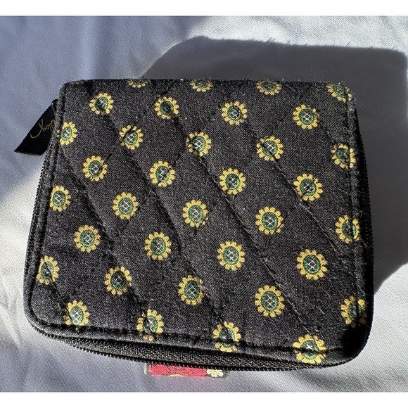 Vera Bradley Lot 4 Wallets Crossbody Sunflowers Night And Day Canyon Mod Foral - Picture 7 of 16